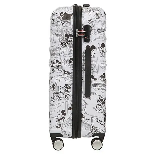 Средний чемодан American Tourister Wavebreaker Disney - Minnie comics white