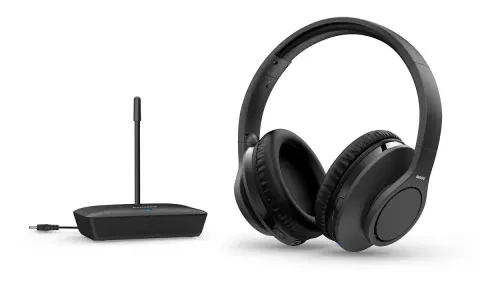 Słuchawki bezprzewodowe Philips TAH6005BK/10 Nauszne Czarny