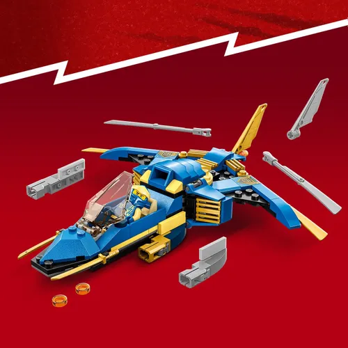 LEGO 71784 NINJAGO Odrzutowiec ponaddźwiękowy Jay'a EVO