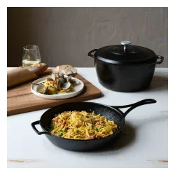 LODGE Blacklock 26 cm czarna - patelnia żeliwna