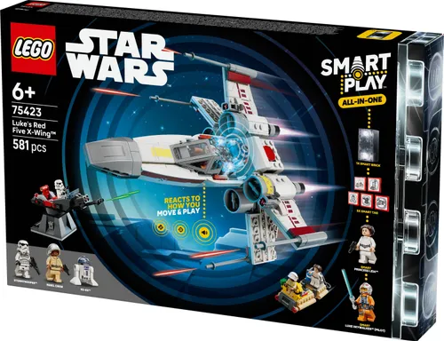 LEGO 75423 Star Wars SMART Play X-Wing Czerwona Piątka Luke