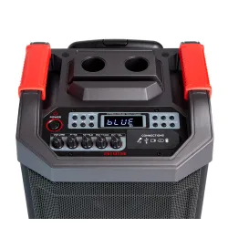Power Audio Aiwa KBTUS-608MKII 80W Bluetooth Mikrofon Karaoke Czarny