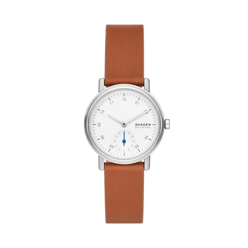 Skagen Kuppel Lille Skw3103 Gümüş / Kahverengi Saatler