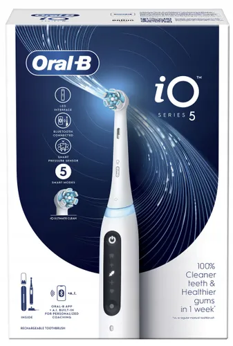 Электрическая зубная щетка Oral-B iO 5 Белый