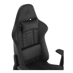 Fotel Corsair TC100 RELAXED Leatherette Gamingowy do 120kg Skóra ECO Czarny