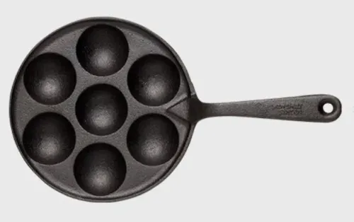 SKEPPSHULT Original – patelnia żeliwna do pączków 21 cm