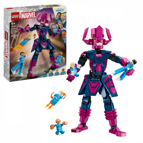 LEGO Klocki Super Heroes 76316 Figurka Fantastycznej Czwórki kontra Galactus