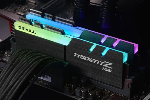 Pamięć G.Skill Trident Z RGB, DDR4, 32 GB, 3200MHz, CL16 (F4-3200C16D-32GTZR)