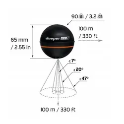 Echosonda wędkarska Deeper Pro+ 2