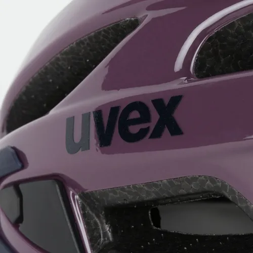 Kask rowerowy UVEX True plum deep space