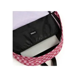 Plecak młodzieżowy Vans Old Skool Check Backpack - mauve wood