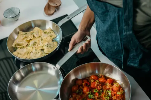 SKOTTSBERG Stainless Steel 2 szt. - zestaw patelni ze stali nierdzewnej