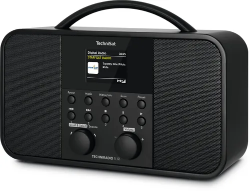 Radioodbiornik TechniSat TechniRadio 5 IR Radio FM DAB+ Internetowe Bluetooth Czarny