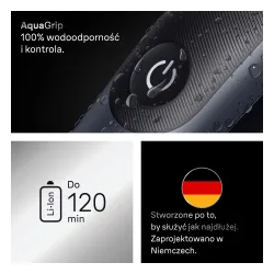 Trymer Braun AIO7540 6 nasadek 120min