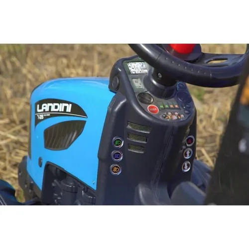 Falk Traktor Landini Niebieski Na Pedały Z Przyczepką Od 3-7 Lat