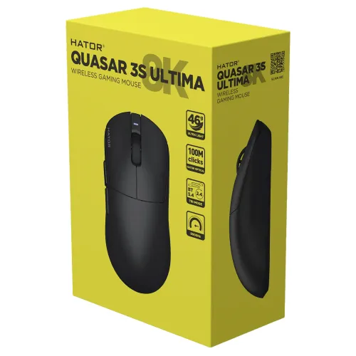 Myszka gamingowa Hator Quasar 3s Ultima Czarny