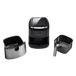Air Fryer Frytkownica beztłuszczowa HISENSE H06AFBS1S3 5l 8 automatycznych programów