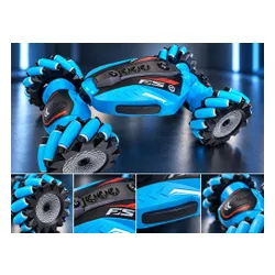 Samochód zdalnie sterowany rc ręką gesty ledy dym auto 4x4 stunt car 360°