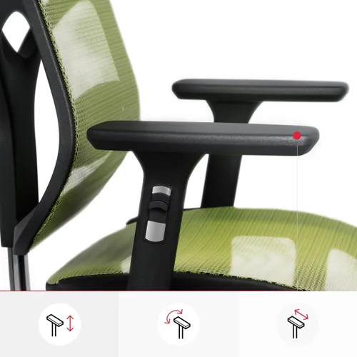 Fotel DIABLO CHAIRS V-Basic Czarno-zielony