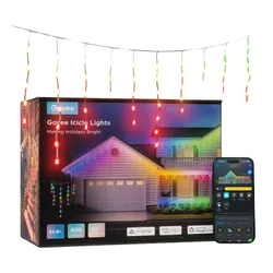 Łańcuch świetlny Govee sople RGB 10m