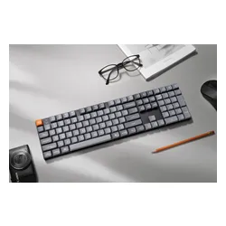 Klawiatura mechaniczna Keychron K5 Max RGB Gateron Red Szary