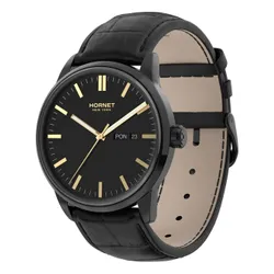 Zegarek HORNET Shreve NFC 43mm Czarno-złoty