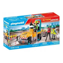 PLAYMOBIL ACTION HEROES 71751 ROBOTY DROGOWE zestaw dla dzieci +4 lata