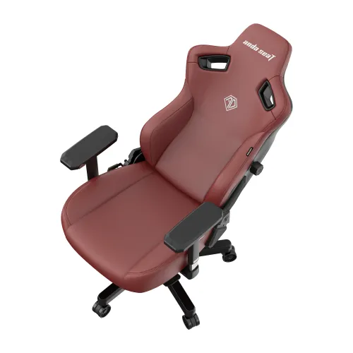 Fotel Anda Seat Kaiser 3 L Gamingowy do 150kg Skóra ECO Bordowy