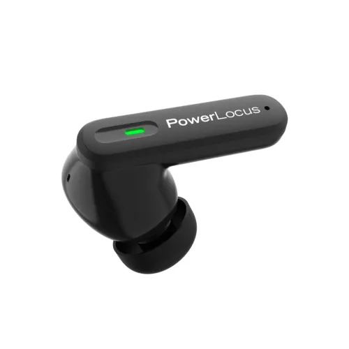 Słuchawki bezprzewodowe PowerLocus Fit ANC Dokanałowe Bluetooth 5.3 Czarny