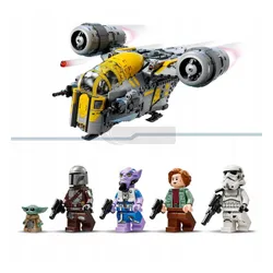 LEGO STAR WARS 75447 Mandalorian i Grogu Brzeszczot , zestaw klocków +10