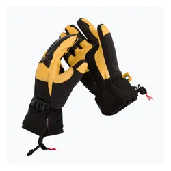 Rękawice snowboardowe męskie Level Ranger Leather pk black