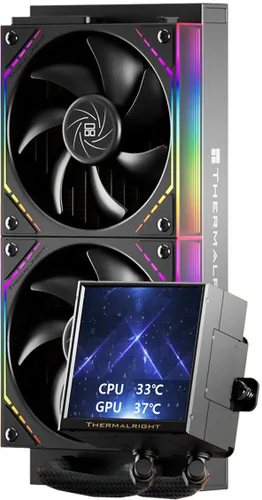 Chłodzenie wodne THERMALRIGHT Peerless Vision 240 ARGB Czarny