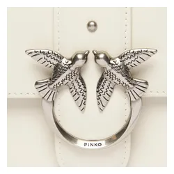 Pinko dragoste un mini sac c AI 23-24 PLTT 100058 A0f1 Bianco Seta / vechi Z140