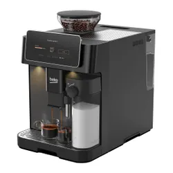 Ekspres BEKO CaffeExperto CEG8564B 50 programów ColdBrew Kawy mrożone 19 bar Stalowy młynek Zdalne sterowanie Czarny