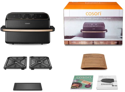 Air Fryer Frytkownica beztłuszczowa COSORI CAF-TF801-CEUR Dual Blaze TwinFry Compact 8.6l