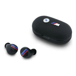 Słuchawki dokanałowe BMW M Metal Logo ENC Czarny