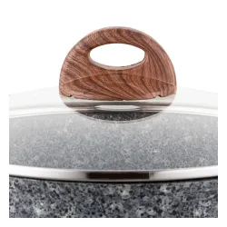 Garnek aluminiowy z pokrywką FLORINA MASTER 4,1 l