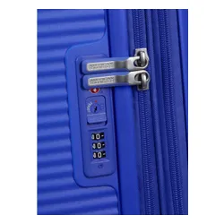 Walizka duża EXP American Tourister Soundbox - cobalt blue