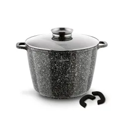 Garnek ceramiczny wysoki Konighoffer Kingstone 14 l okrągły z aromatyzerem