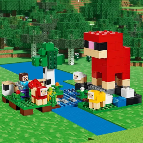 Конструктор Lego Minecraft овцеводство (21153)