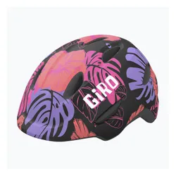 Kask rowerowy dziecięcy Giro Scamp Jr matte black floral
