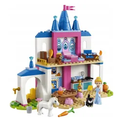LEGO Disney 43283 Zamek Kopciuszka i jej zwierzęcych przyjaciół