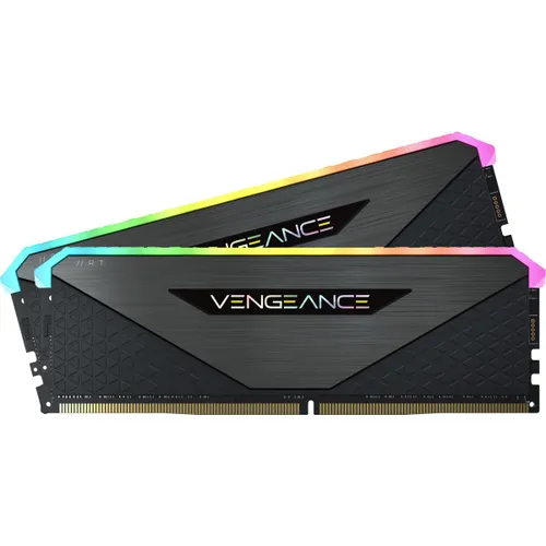 Pamięć RAM Corsair Vengeance RGB RT DDR4 16GB (2 x 8GB) 3600 CL18 (czarny)