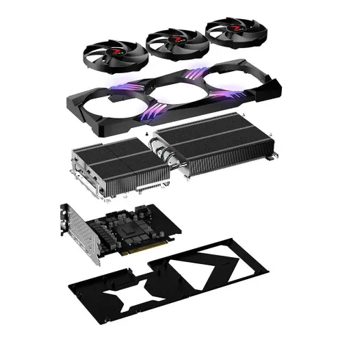 Karta graficzna PNY GeForce RTX 4070 Ti XLR8 Gaming Verto Triple Fan 12GB GDDR6X 192bit DLSS 3