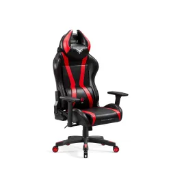 Fotel Diablo Chairs X-Horn 2.0 Small do 90kg Skóra ECO Czarno-czerwony
