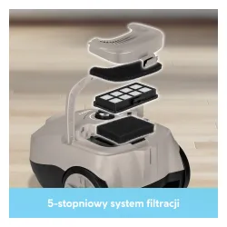 Odkurzacz MPM MOD-56 850W Szczotka do parkietów
