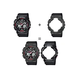 Casio Zegarek SET GA-100-1A4ER + BEZEL 10467795 + PASEK 10347688