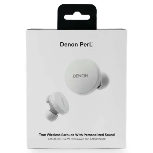 Słuchawki bezprzewodowe Denon PerL Dokanałowe Bluetooth 5.0 Biały