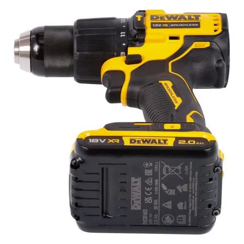 DeWalt DCD709D2T 18V 2 x 2AH şarj edilebilir pil