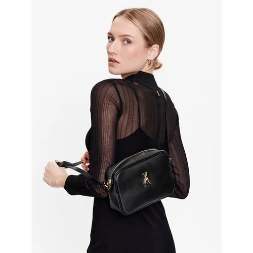 Geanta Patrizia Pepe 8b0101 / L001 K118 negru / aur deschis